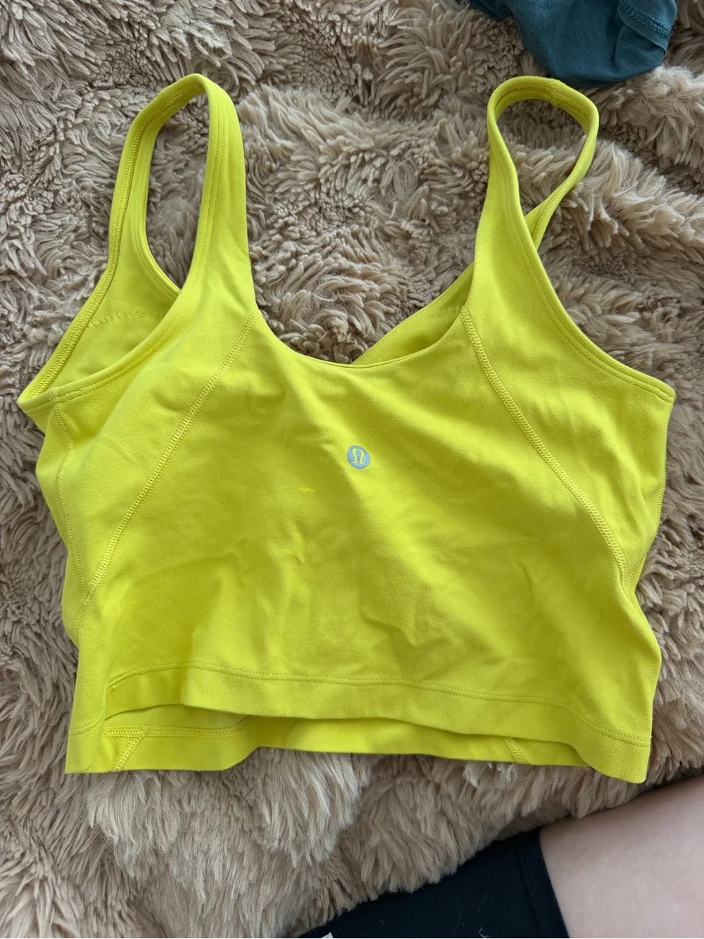 LULULEMON ALIGN - tank yellow 6